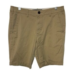 Hollister Men's Classic Epic Flex Tan Flat Front Shorts